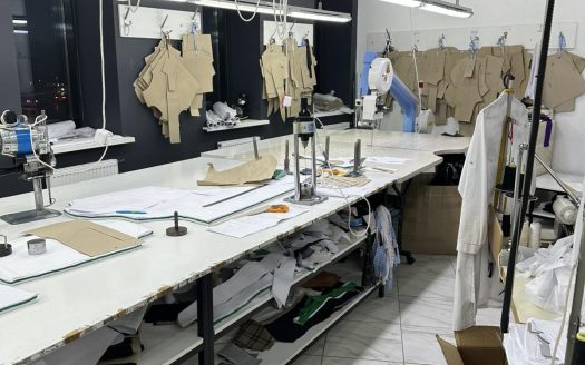 Продается швейное производство с собственным магазином