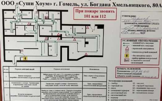 ВОПРОС ЗАКРЫТ! Оборудованный объект под общепит (суши / пицца) в Гомеле